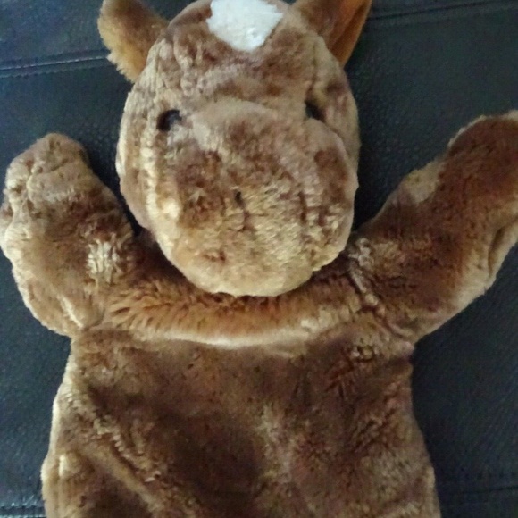 GUND KIDS FLUPPETS HORSE HAND PUPPET - Picture 1 of 2